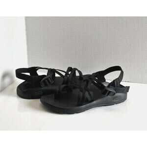 Chaco ZX/2 Dual Adjustable Straps Sandal Womens 10 Black Outdoor Hiking Toe Loop